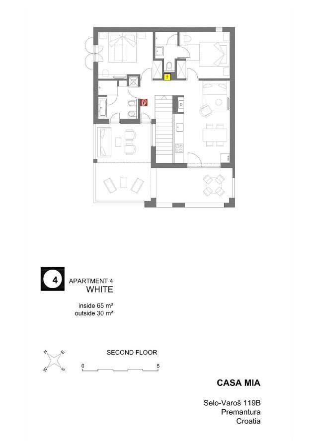 Standard One-Bedroom Apartment Balcony