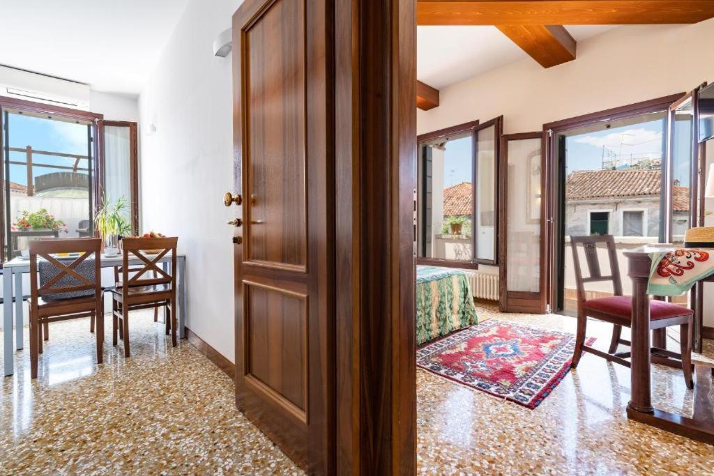 Two-Bedroom Apartment Terrace Canal View