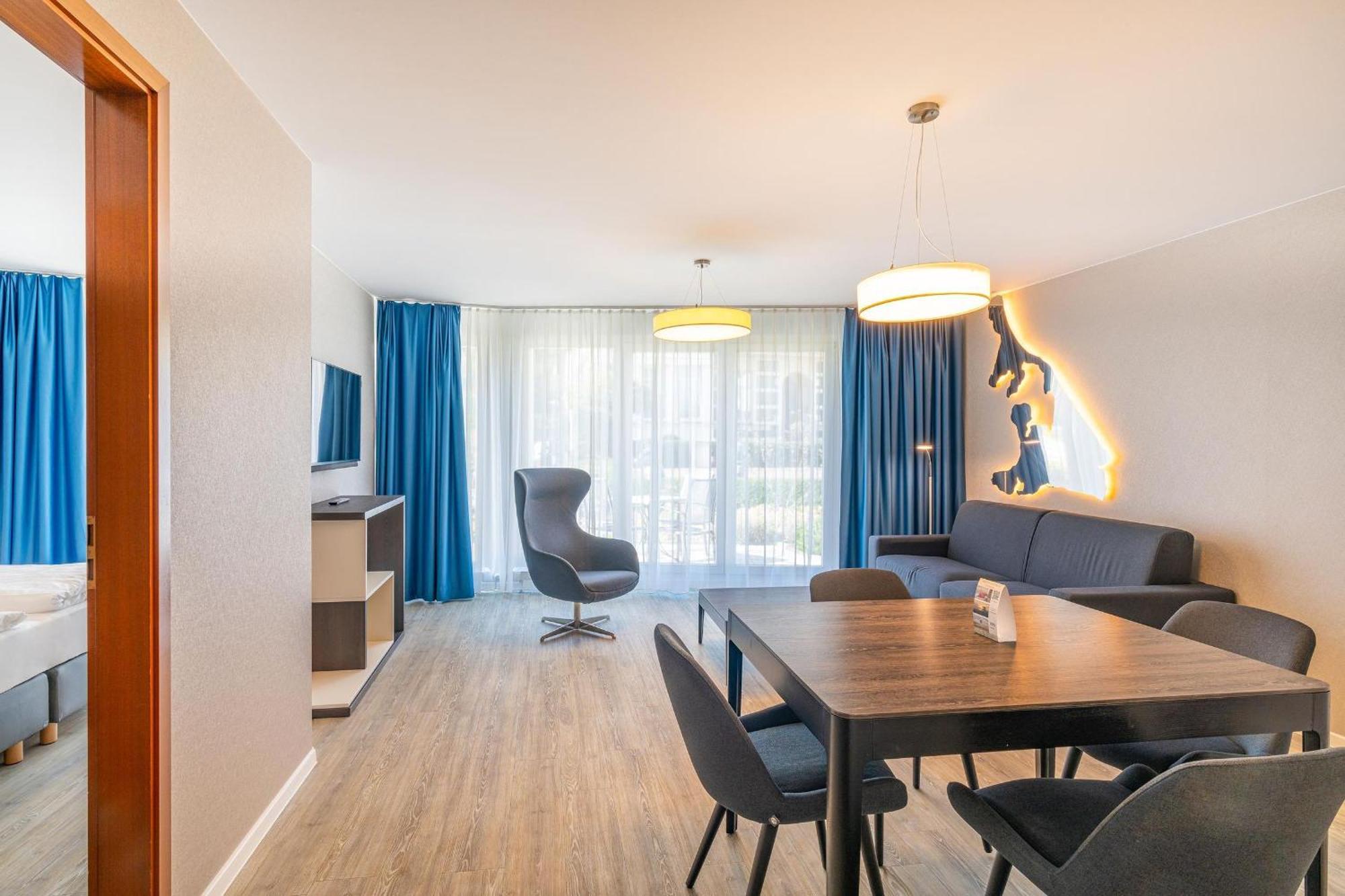 Apartment mit Terrasse oder Balkon