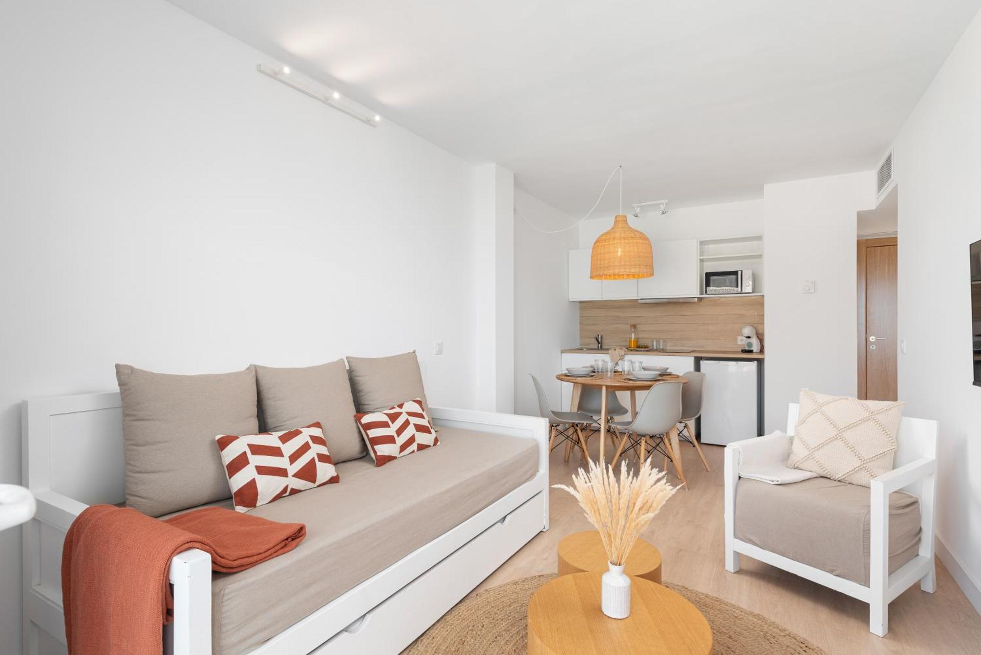 One-Bedroom Apartment Balcony