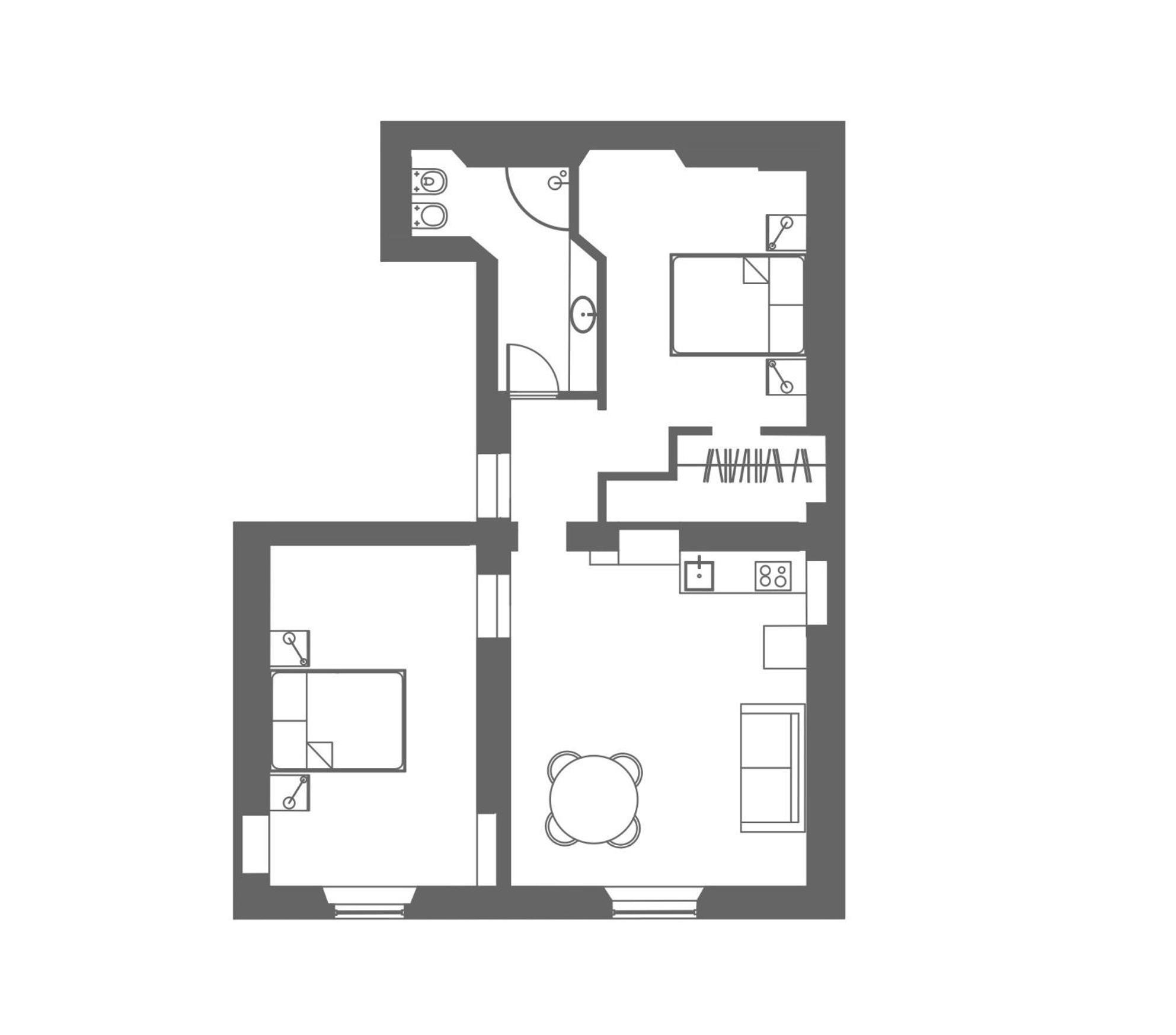 Appartement 2 Chambres