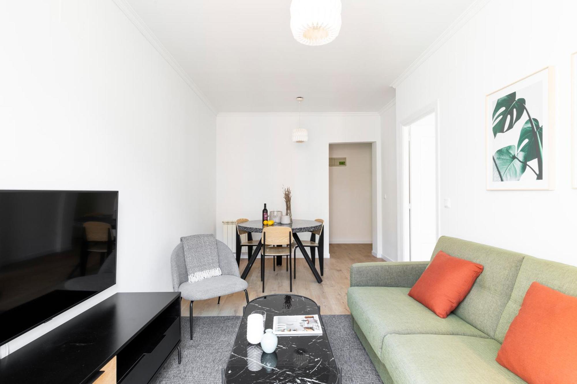One-Bedroom Apartment Balcony