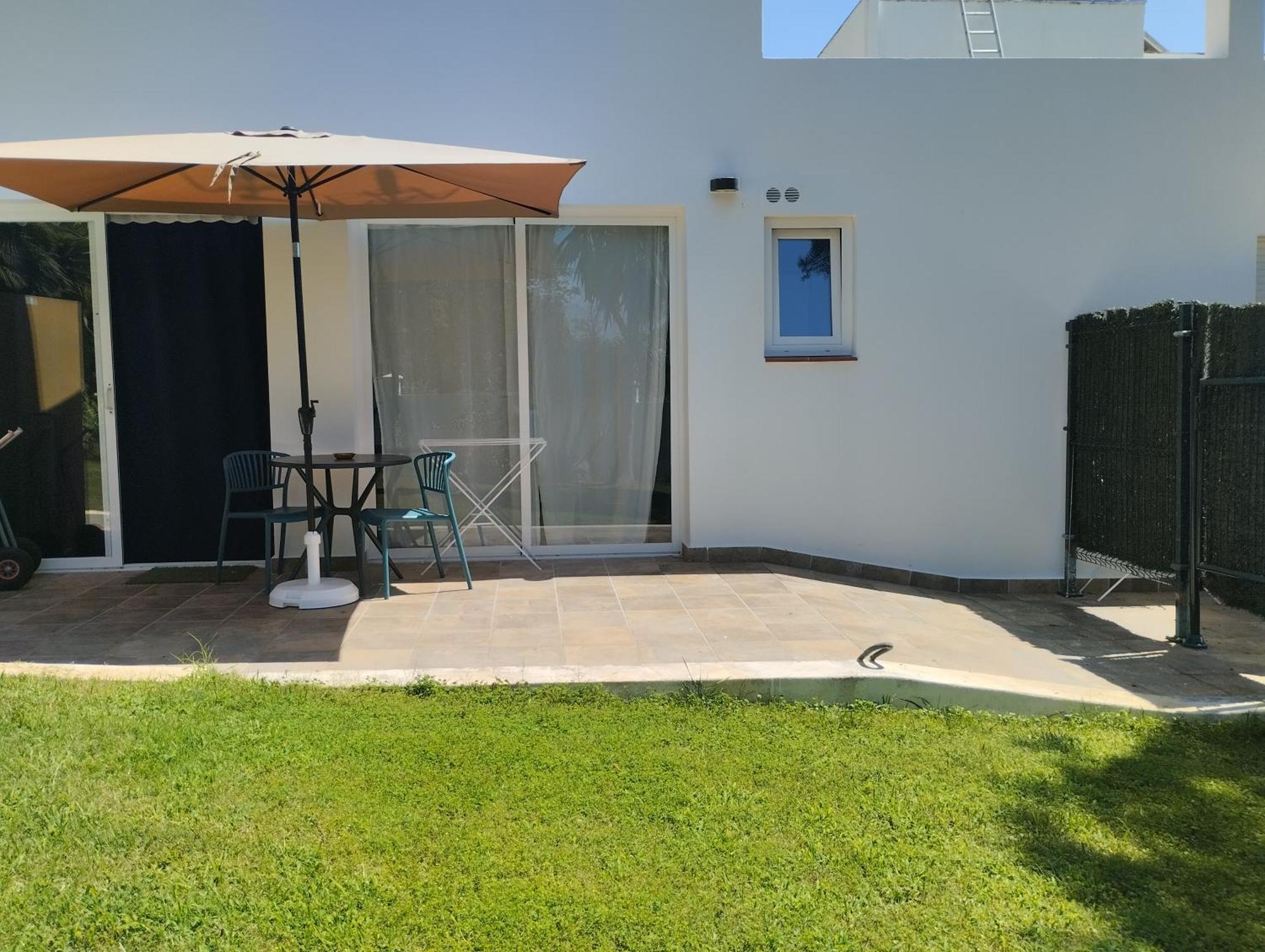 Estudio con terraza