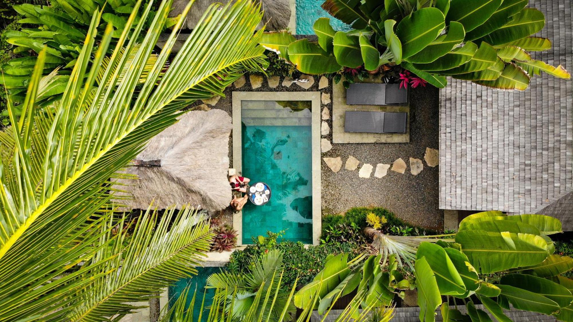 One-Bedroom Jungle View  Pool Villa with Two Bottle Beer  and One Time Minibar