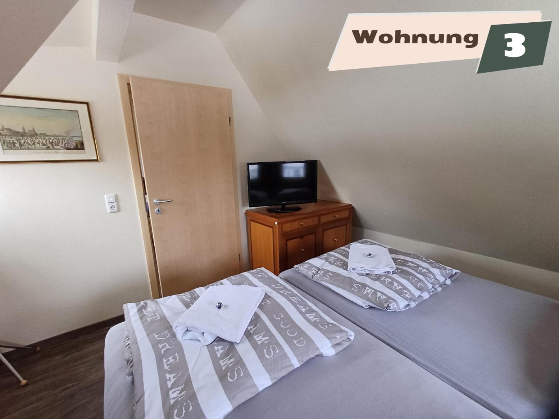Apartment mit Dusche