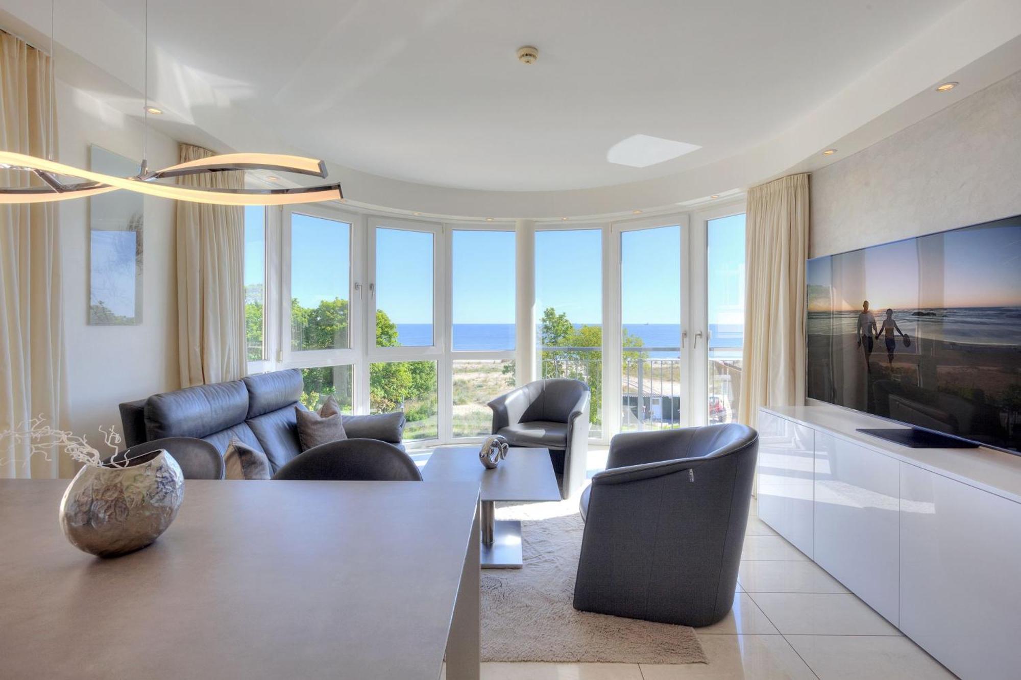 Apartment mit 2 Schlafzimmern und Balkon