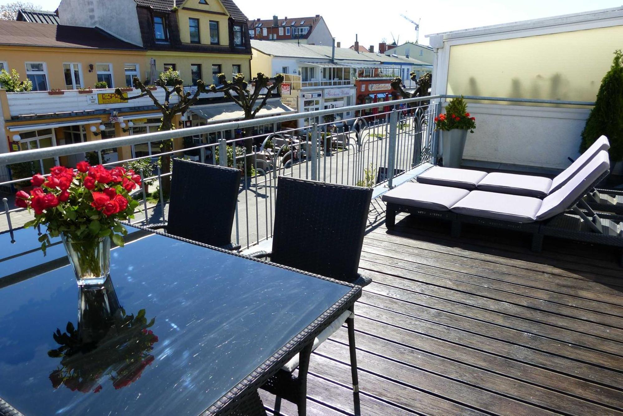 Apartment 3 mit 2 Schlafzimmern und Terrasse