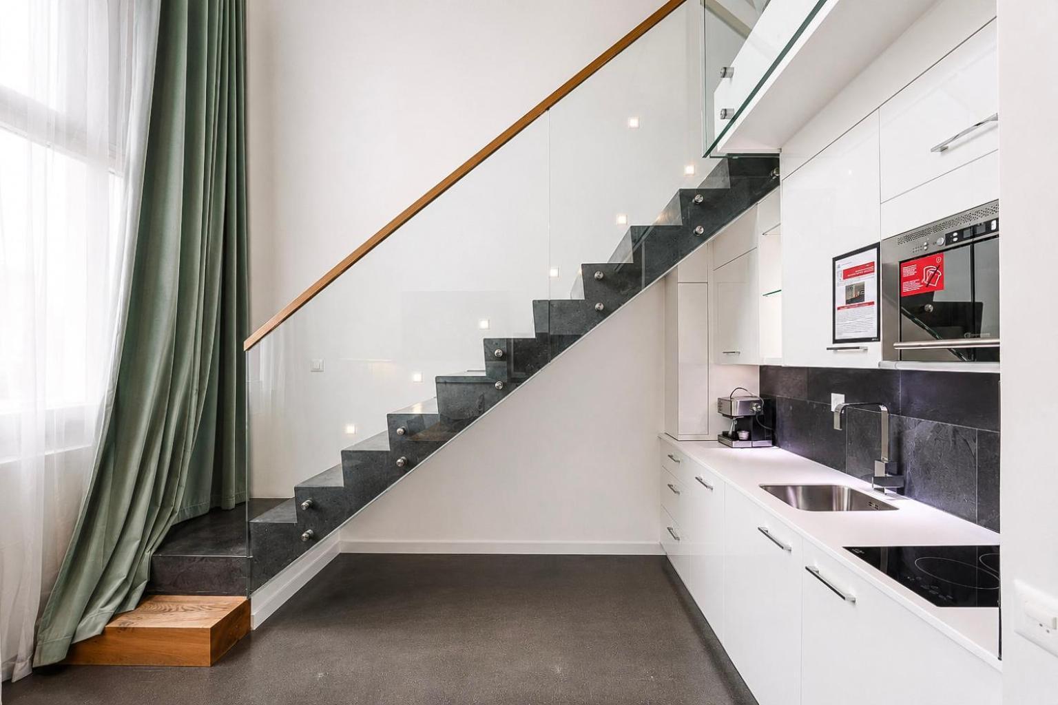 Mini Duplex Apartment Kitchenette