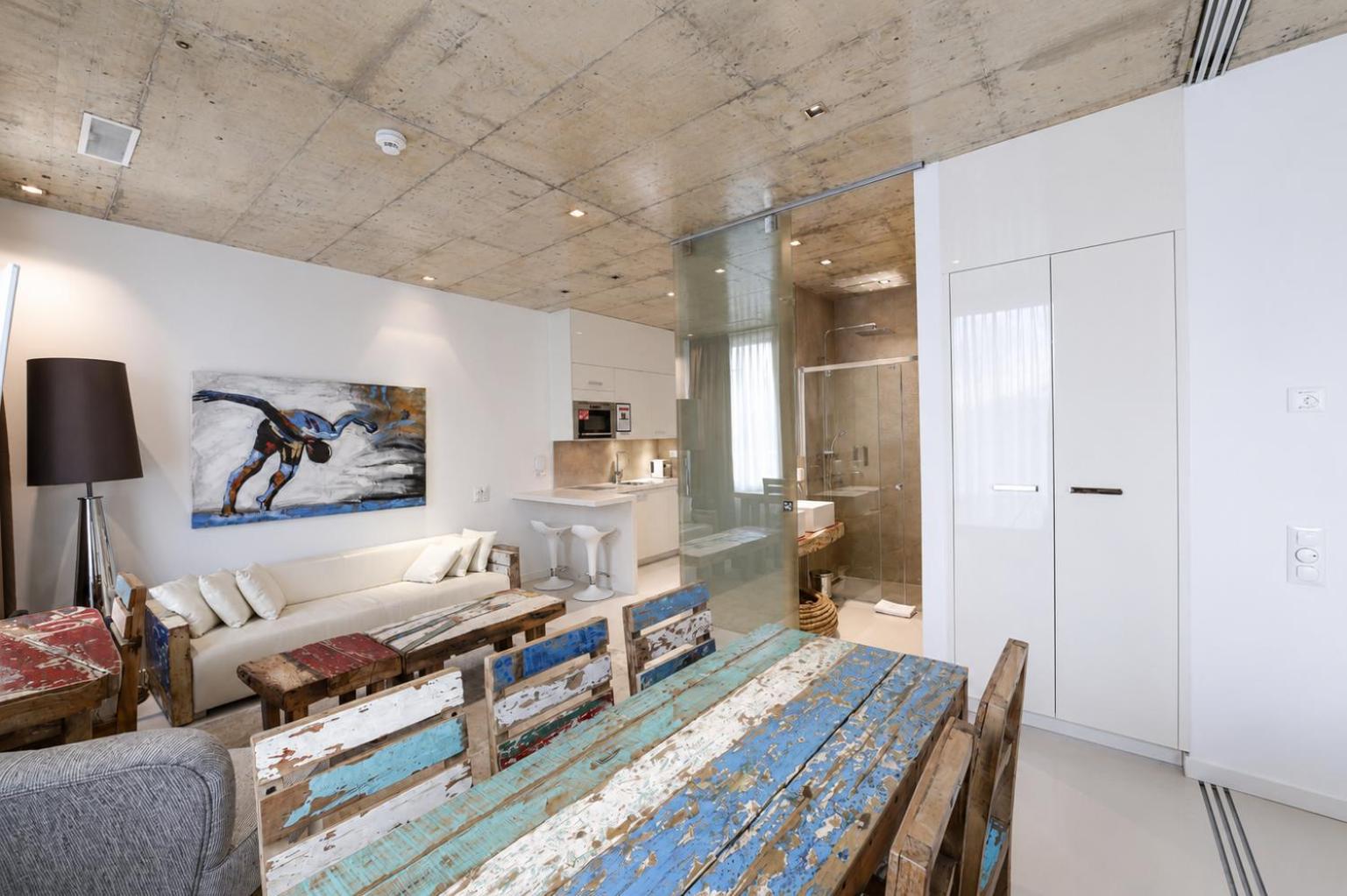 Senior One Bedroom Apartment Kitchenette