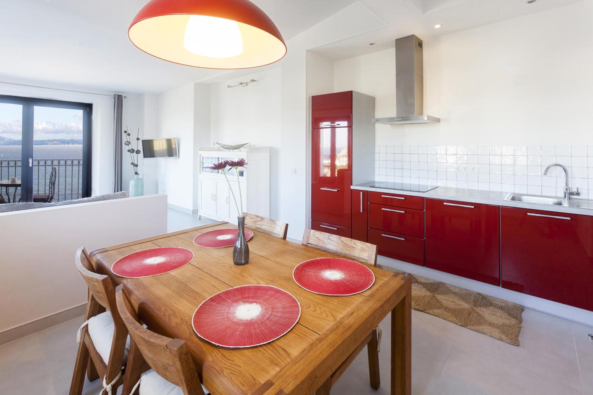 Apartamento de 2 dormitorios con vistas al mar