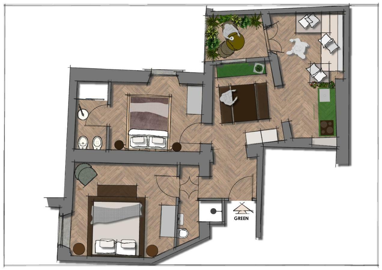 Appartamento con Balcone