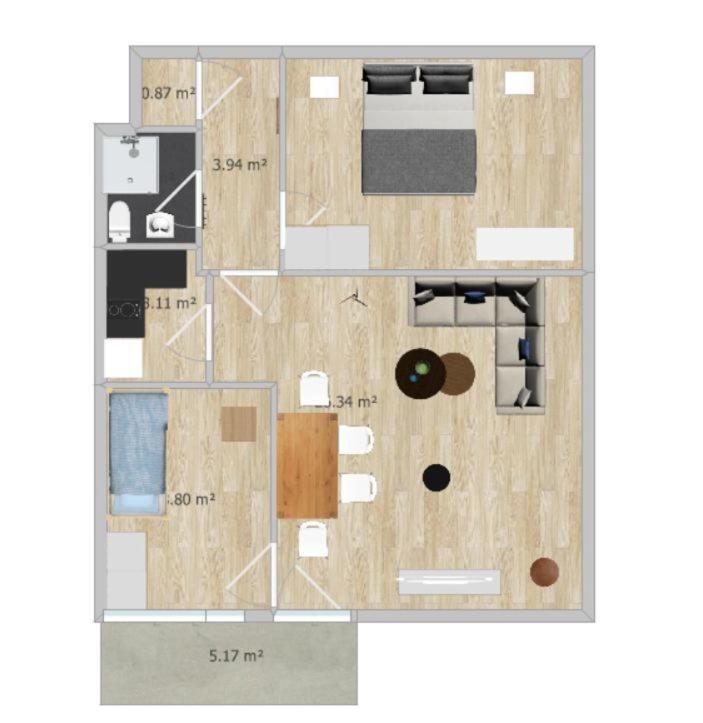 Two-Bedroom Apartment