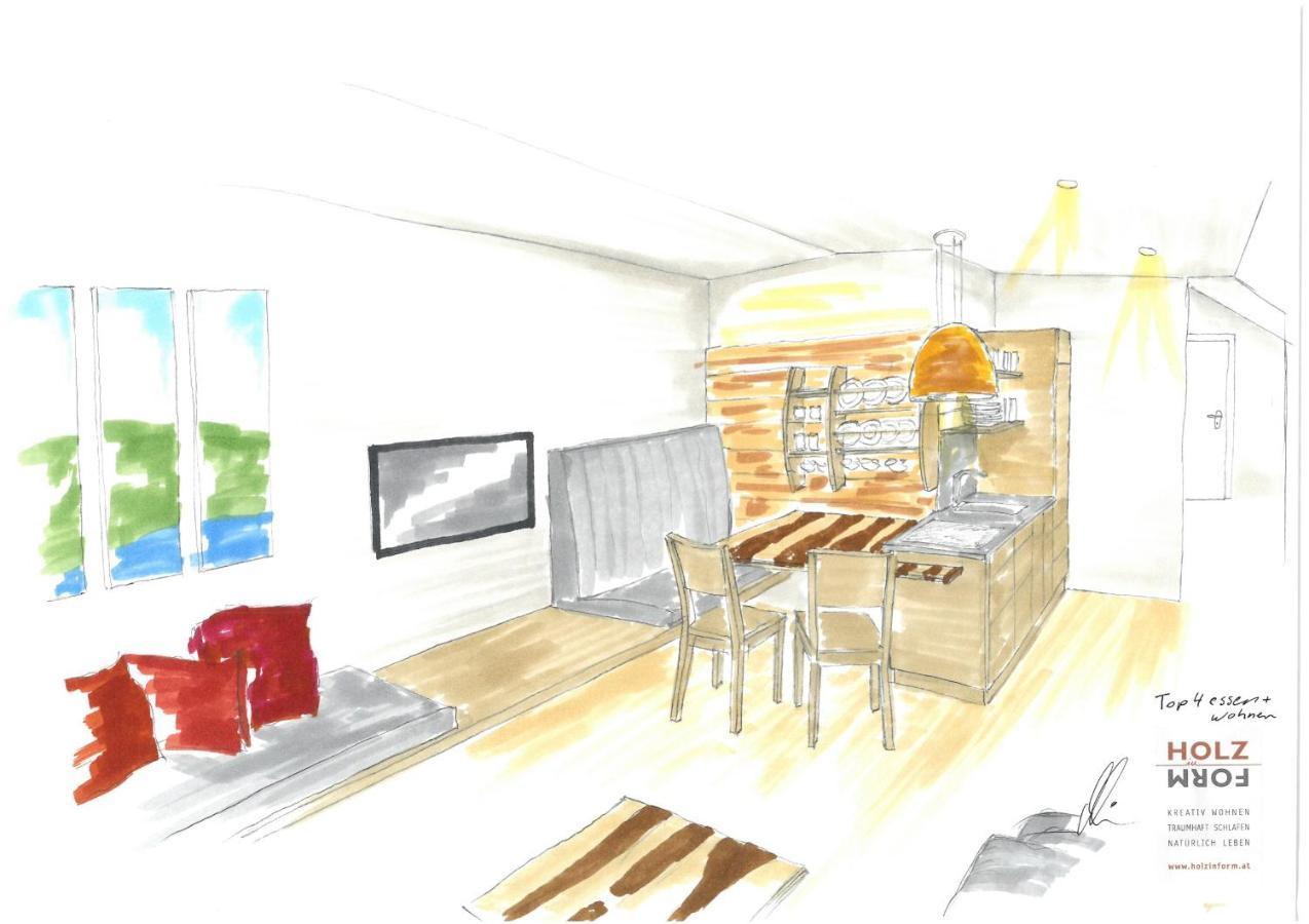 Apartment mit 2 Schlafzimmern und Terrasse