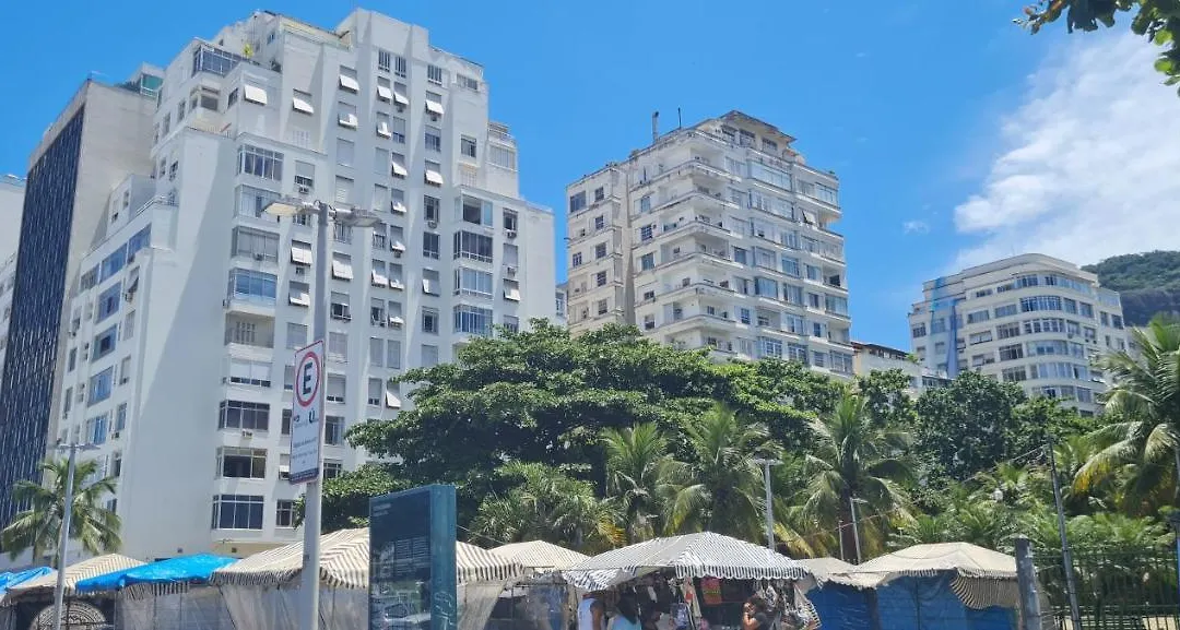 COPACABANA Praia - 2 quartos, vista do mar - Perto Fan Fest Copa do Mundo 2026 - Lido, próx Metrô Copacabana Cardeal Arcoverde-1