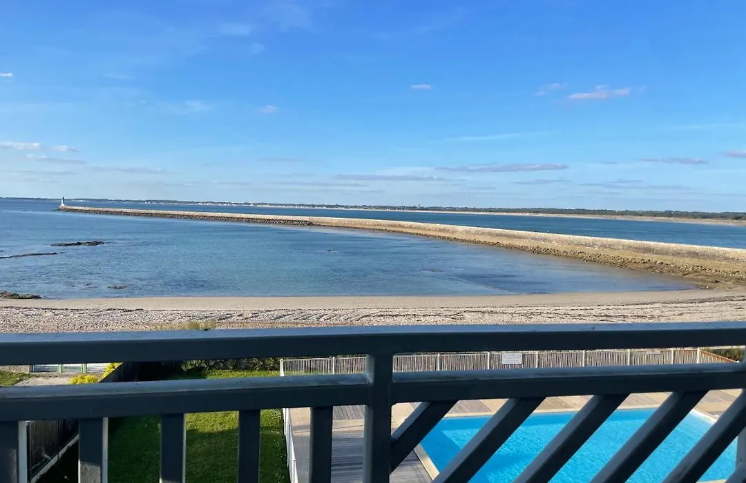 Appartement face mer Le Croisic , piscine privée et plage-1