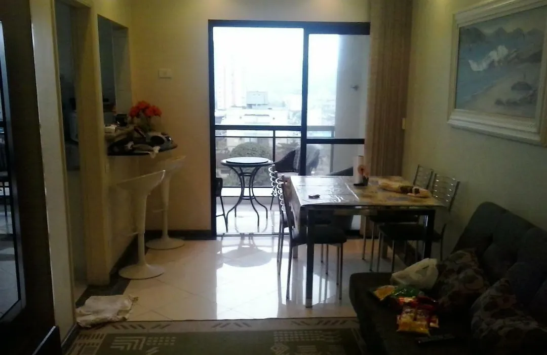 Apartamento Enseada, Guarujá, 3 dorms, 3 banhs, 8 pessoas, 02 quadras da praia, 2 sacadas, 2 vagas de garagem-1