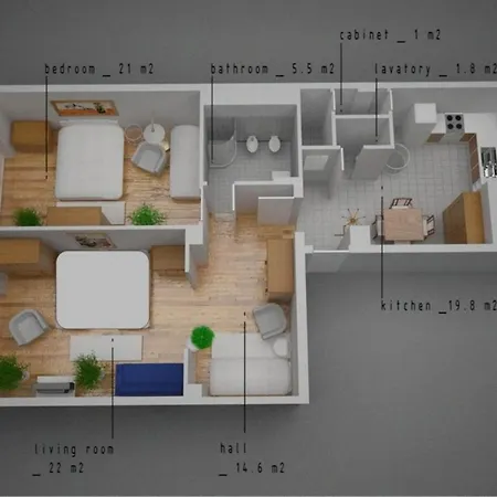 Apartman Old Centre - Rybarska Brana-3