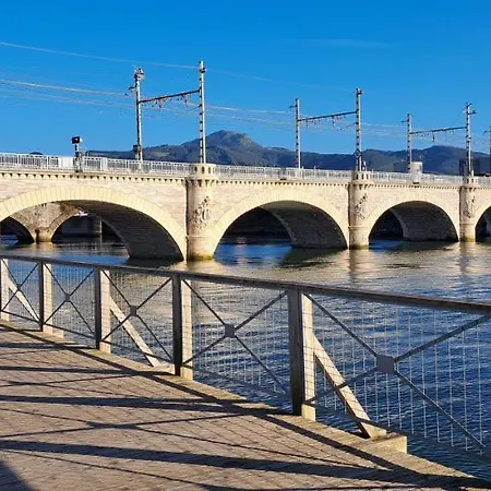 Appartement lumineux T3 avec jardin privatif à Hendaye - Parking et wif gratuit-3