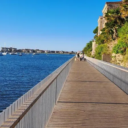 Appartement lumineux T3 avec jardin privatif à Hendaye - Parking et wif gratuit-2