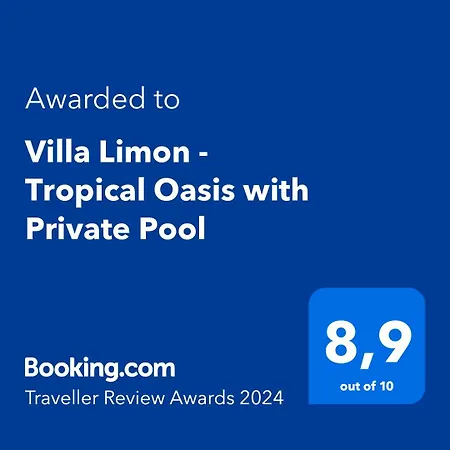 Villa Limon - Tropical Oasis With Private Pool-2