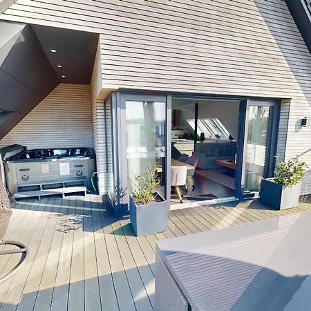 Ocean House Penthousewohnung Wolke 7 mit Whirlpool-3