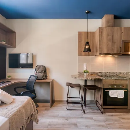 Livensa Living Studios Valencia Marina Real Hotel-Apartamento-2