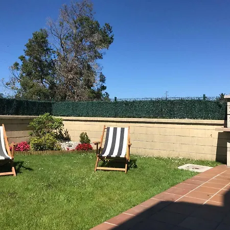 apartamento con jardín privado y barbacoa a 5 min playas santander-2