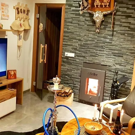3 Z Moderne Wellnesswohnung - Sauna, Kamin, Parkplaetze 65M2 Bis 6 Per-3