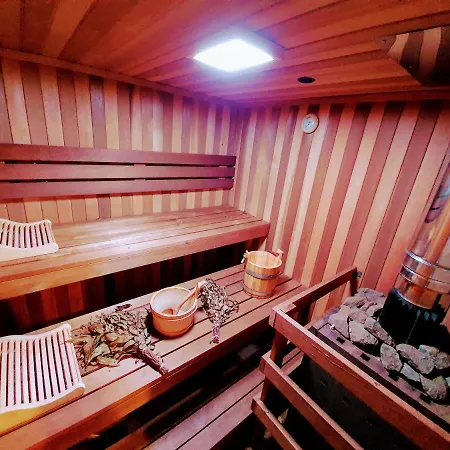 3 Z Moderne Wellnesswohnung - Sauna, Kamin, Parkplaetze 65M2 Bis 6 Per-2