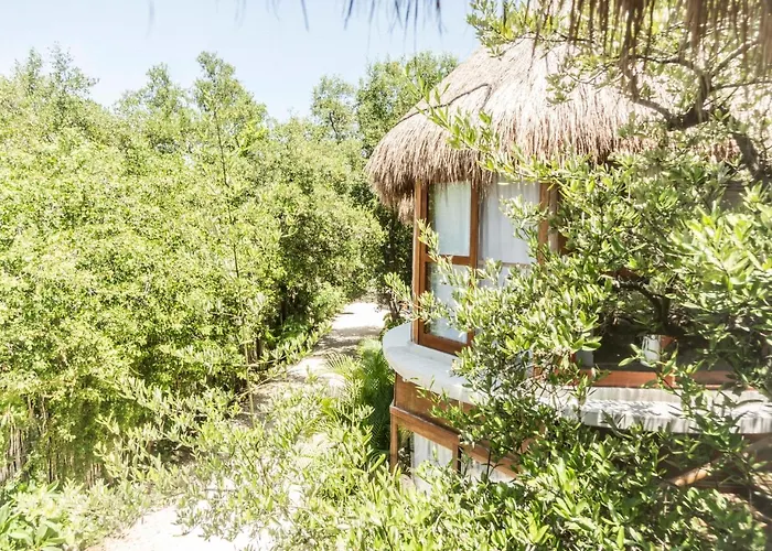 Hotel que admite mascotas: Mamasan Treehouses & Cabins
