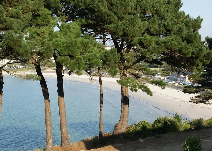 Rez de jardin 5 pers avec piscine, vue directe sur la plage à 40 m