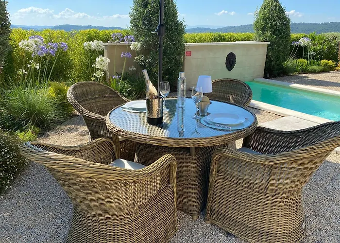 Le Mazet d'Emilia avec jardin et piscine privés