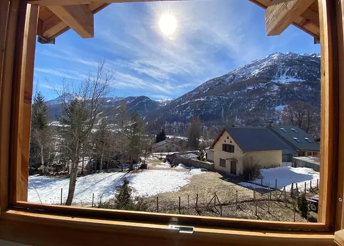 le Serre Barbin : Chalet ensoleillé, tout confort