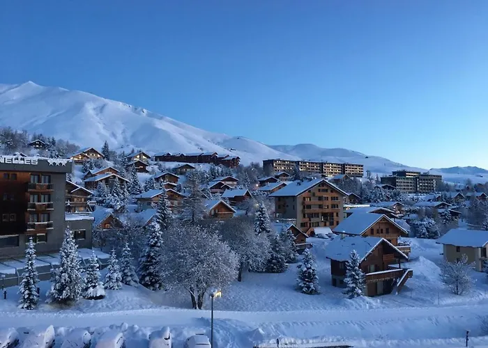 Appartement traversant résidence chaput 2 - 2 pièces - 6 personnes - vue sur front de neige