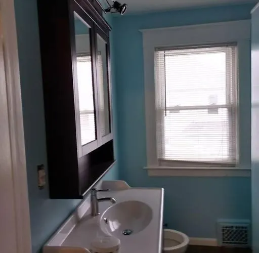 E Michigan Walk Up Furnished 1 Bedroom Apt