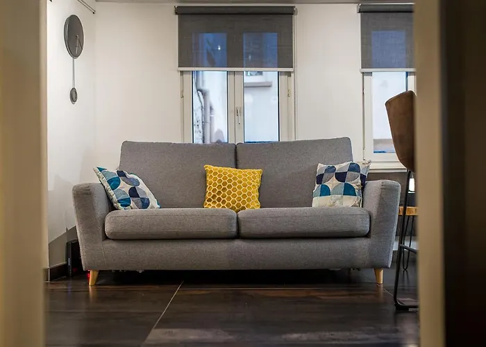 Appart 4 pers design et cosy avec Jardin au Cœur de Sélestat