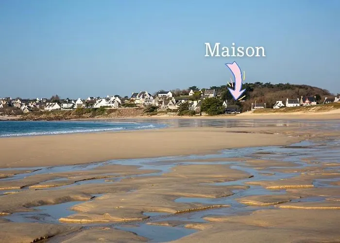 Maison à 20 mètre de la plage vue sur Mer