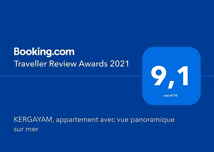 Nouveau KERGAYAM studio avec vue panoramique sur mer