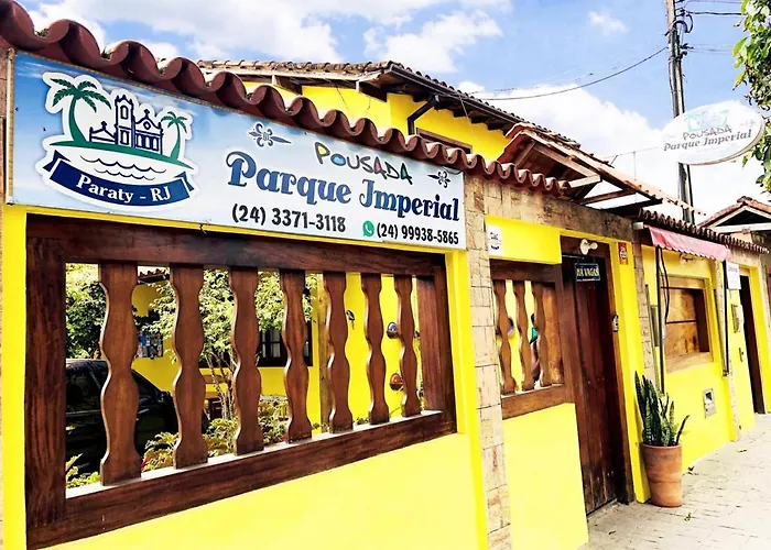 Alojamento com o café da manhã Apenas: Pousada Parque Imperial no centro de Paraty
