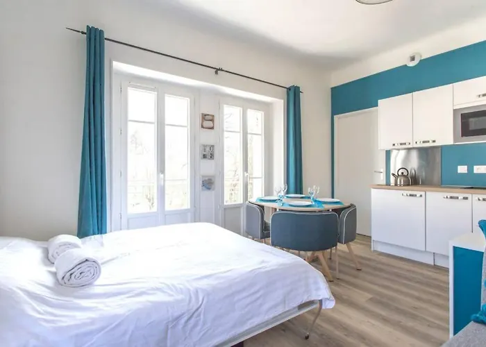 Zen Studio Les Thermes - Challes Centre - Parking