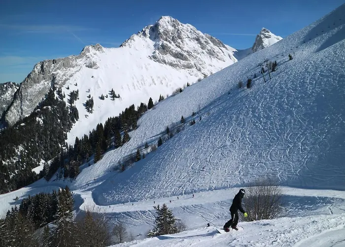 Appartement T2 à BERNEX avec WiFi, vue sur montagne