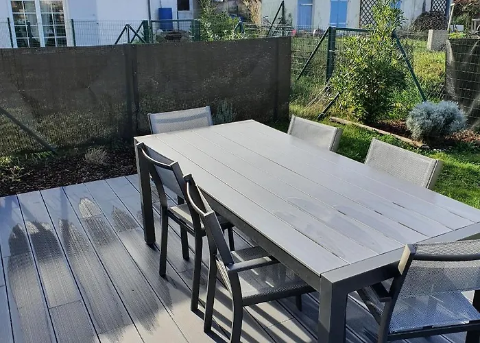 Maison le Havre de la Gachère, 2 chambres, 2 salles d'eau, parking privé et jardin