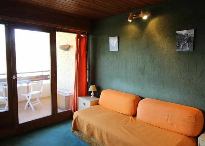 Studio cabine au pied des pistes avec balcon et parking - Auris en Oisans - FR-1-297-14