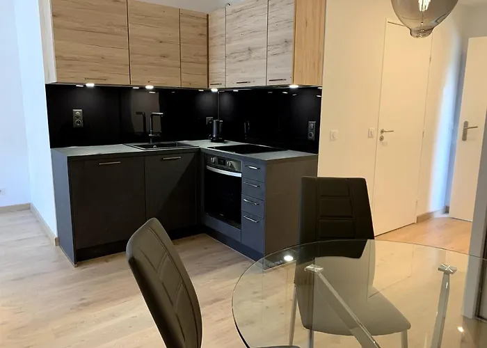 Très bel appartement T2 de standing entièrement meublé à 5 min à pied du centre.
