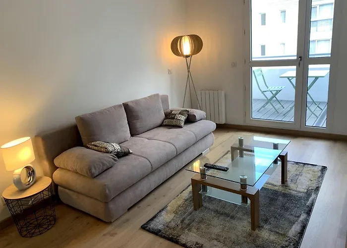 Très bel appartement T2 de standing entièrement meublé à 5 min à pied du centre.