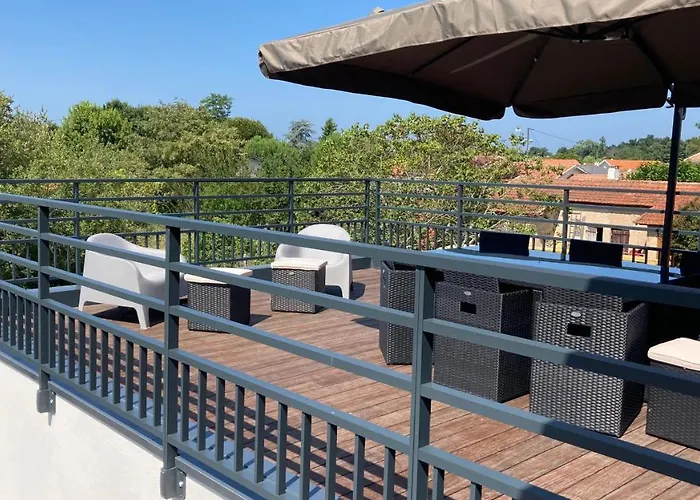Appartement 6 personnes avec grande terrasse plein Sud climatisé Bassin d'Arcachon
