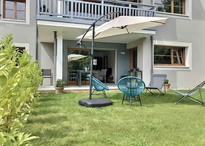 Très bel Appartement en rez de jardin, Talloires