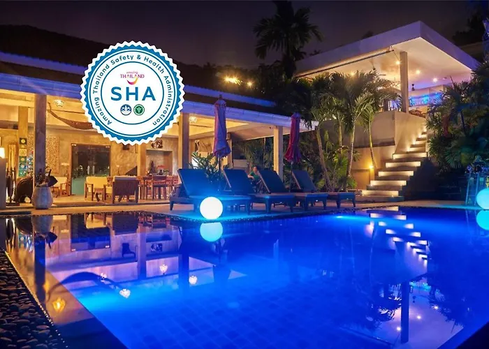 Jacuzzi hotel: Baan Sawan Samui Resort