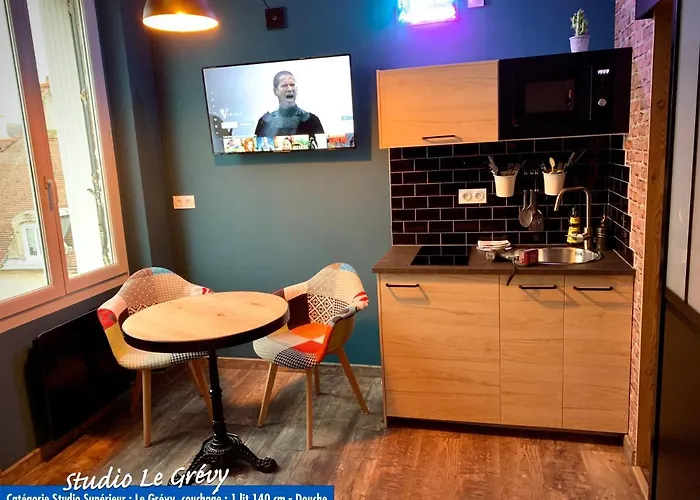 Nos studios au centre ville à Dole