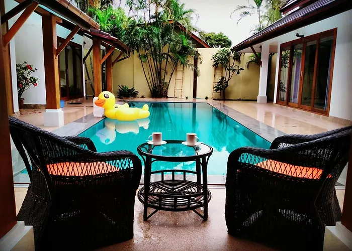 Orange Palm Pool Villa